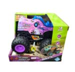 CAMIONETA MONSTER A FRICCION CON LUZ Y SONIDO VR2 8177 CAMIONETA UNICORNIO