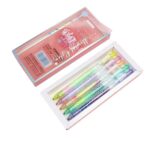 LAPICERA DE GEL DE COLORES X 5 TRAZADO MULTICOLOR COD CS-G207-5