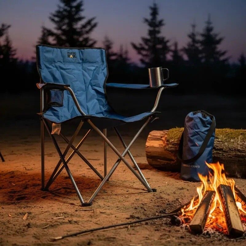 SILLA DIRECTOR PLEGABLE CON PORTAVASO COD 7838 7215027 - Imagen 2