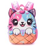 MOCHILA KAWAII TERMOFORMADA GATITO HELADO 12 PULG COD 42164