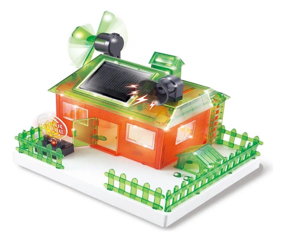 JUEGO DE CIENCIA CASA ENERGIA SOLAR COD IKTECH026 - Imagen 2