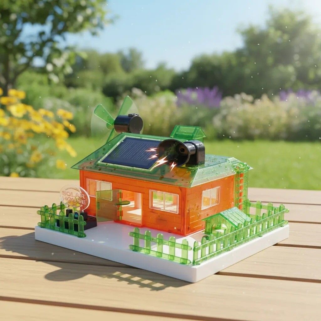 JUEGO DE CIENCIA CASA ENERGIA SOLAR COD IKTECH026 - Imagen 4