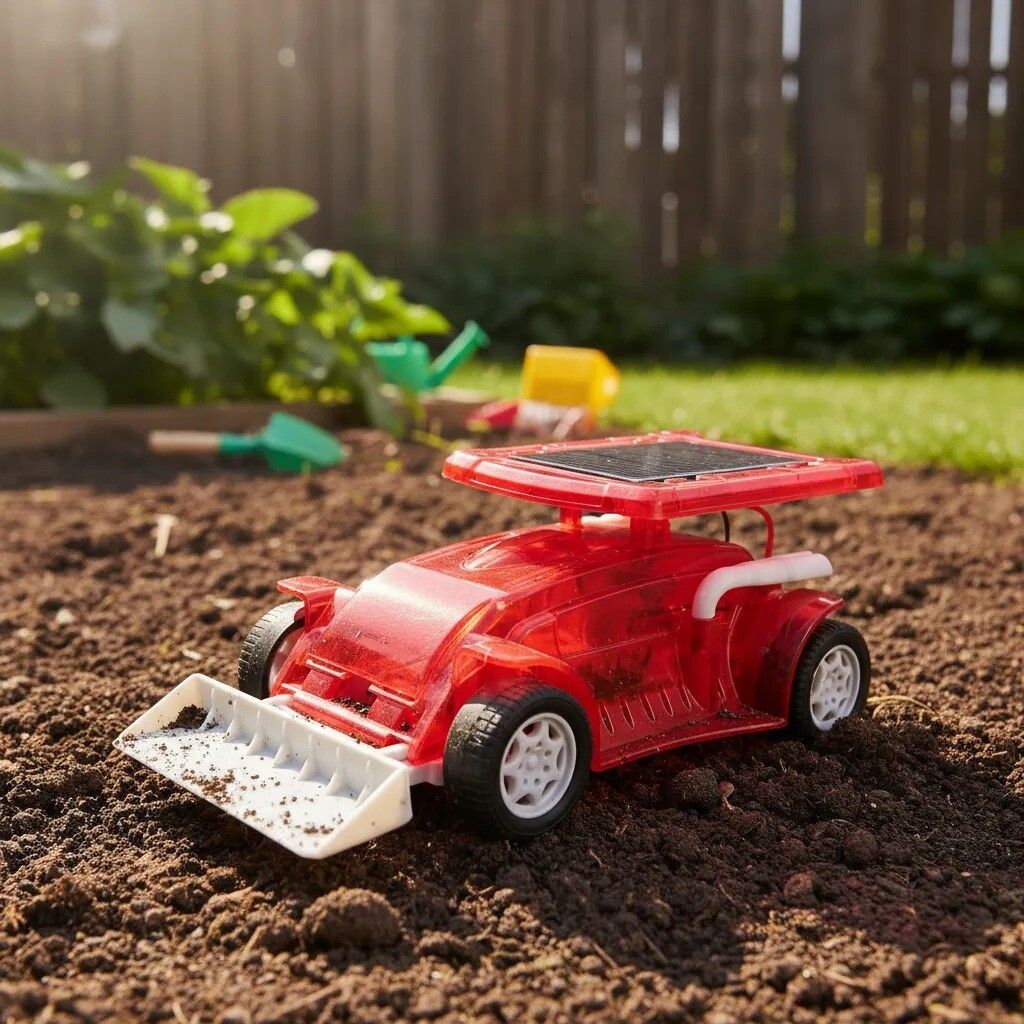 JUEGO DE CIENCIA TOPADORA EXCAVADORA SOLAR COD IKTECH027 - Imagen 5