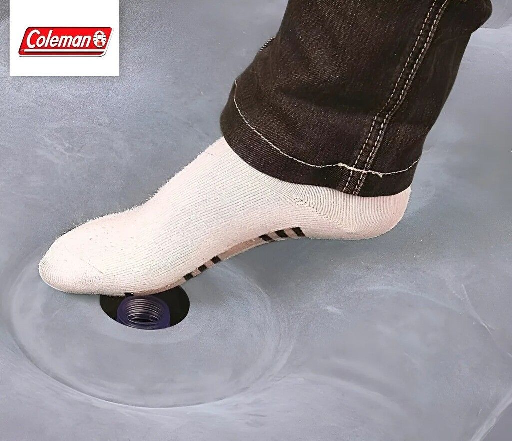 COLCHON DE AIRE 1 PLAZA COLEMAN CON BOMBA DE PIE COD 90719-7829 - Imagen 4